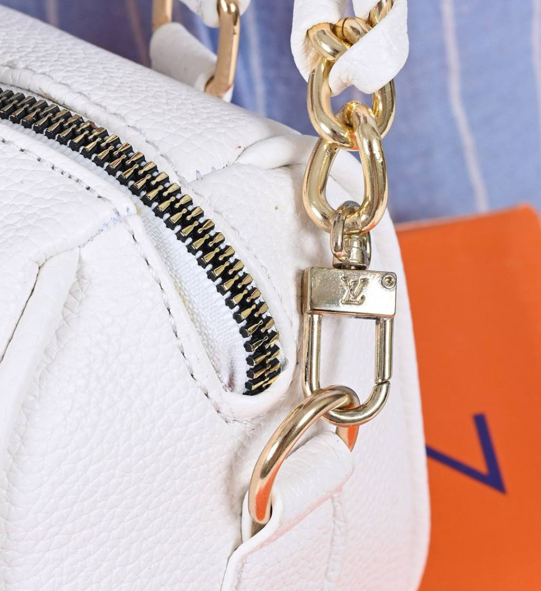 Louis Vuitton Speedy Nano Lock Charm Bag - High Copy